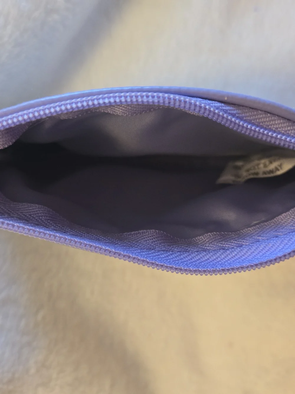 Michigan Graphic Zip Card Wallet - Lavender Accent